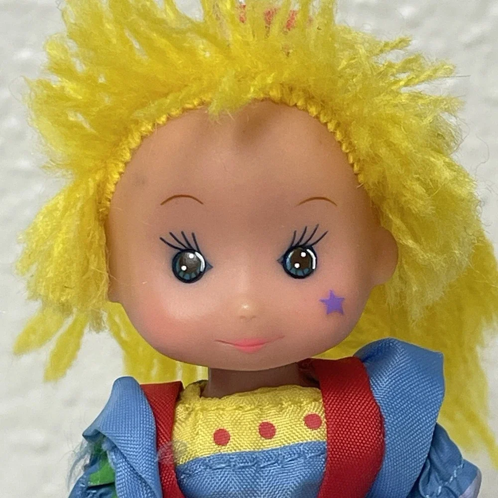 Vintage 1983 Rainbow Brite Doll Plastic Figure 4.5